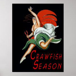 Crawfish Jahreszeit, Tanzfreude Poster