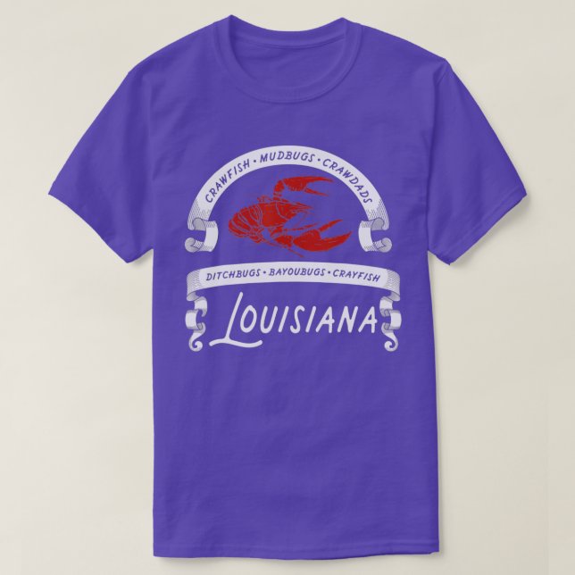 Crawfish Mudbug Crawdads Crayfish Louisiana T-Shirt (Design vorne)
