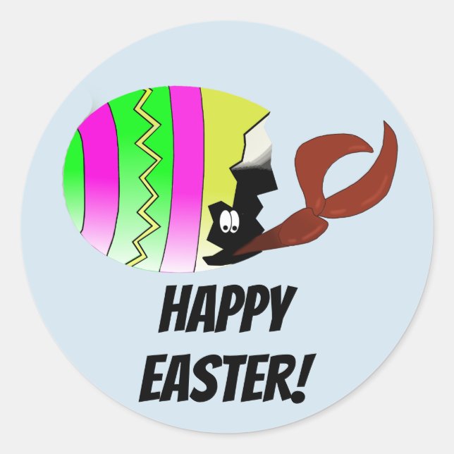 Crawfish Osterei Louisiana Cajun Stickers (Vorderseite)