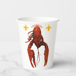 Crawfish Paper Cups Pappbecher