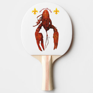 Crawfish Ping Pong Paddle Tischtennis Schläger
