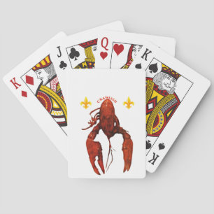 Crawfish Playing Cards Spielkarten