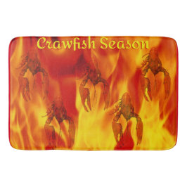 Crawfish Season Bath Mat Badematte