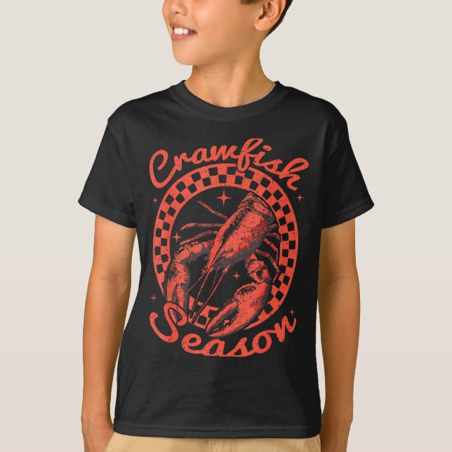 Crawfish Season Crawfish Boil Lobster Cajun Men Wo T-Shirt (Vorderseite)