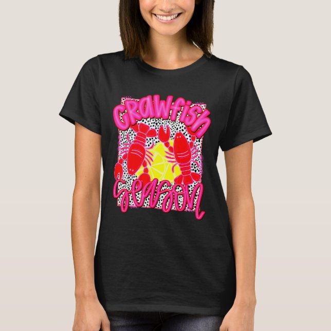 Crawfish Season Funny Tee For Men Women Kids  (Vorderseite)
