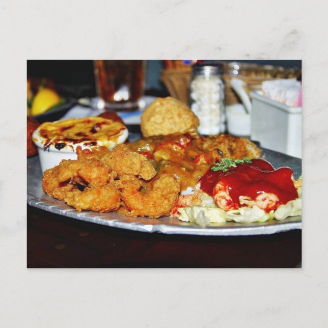 Crawfish Seven Ways Postkarte (Vorderseite)