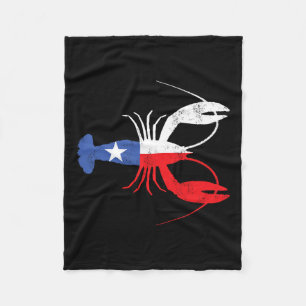 Crawfish Texas Crawdaddy Southern Food Mardi Gras Fleecedecke
