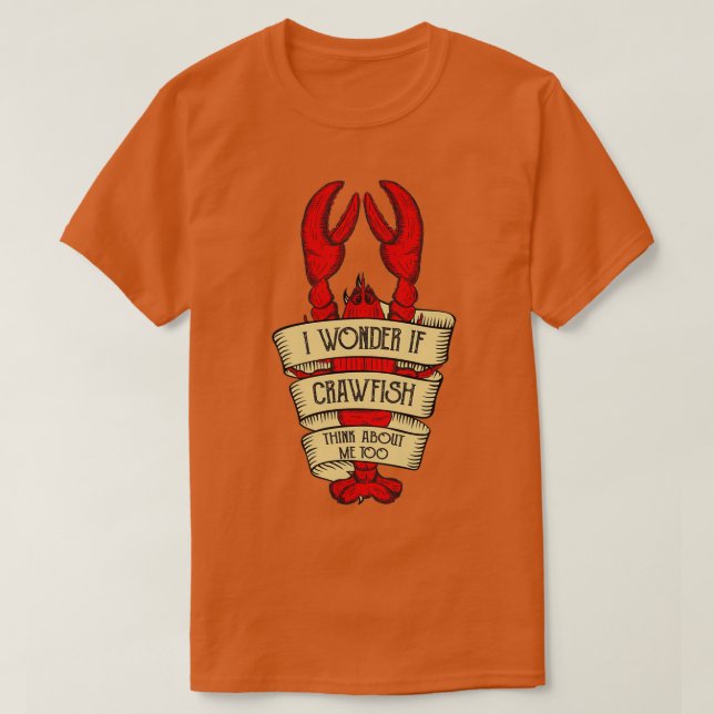 Crawfish Wonder Southern Cajun Food Retro Geschenk T-Shirt (Design vorne)