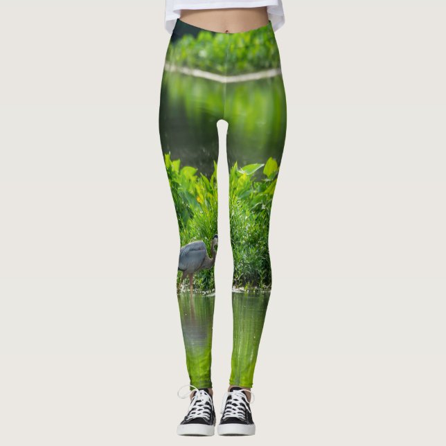 Crawfish-Zeit Leggings (Vorderseite)