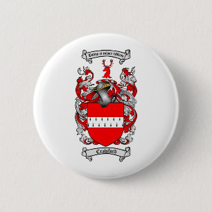 CRAWFORD-FAMILIENWAPPEN - CRAWFORD-WAPPEN BUTTON