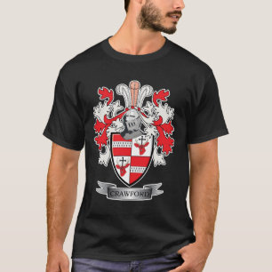 Crawford-Familienwappen-Wappen T-Shirt