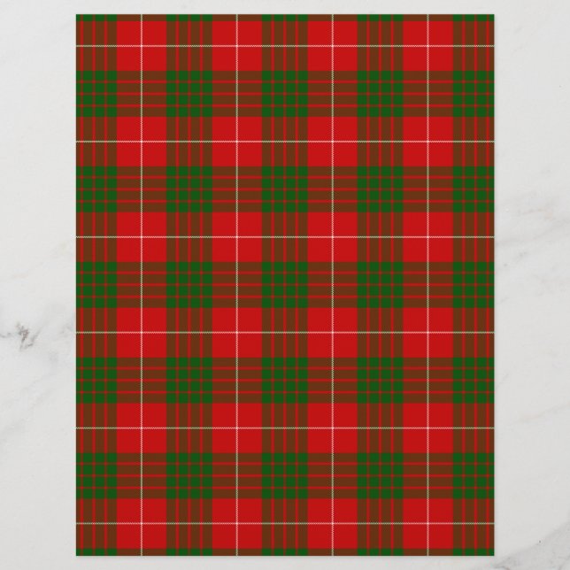 Crawford tartan rot kariert (Vorderseite)