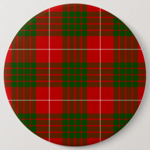 Crawford tartan rot kariert button