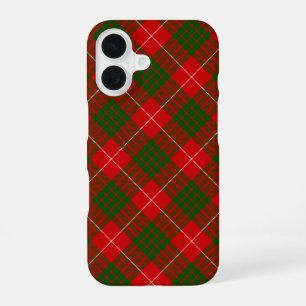 Crawford tartan rot kariert iPhone 16 hülle