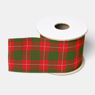Crawford tartan rot kariert ripsband