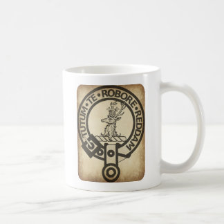 Crawford Wappen Abzeichen Antique Tasse