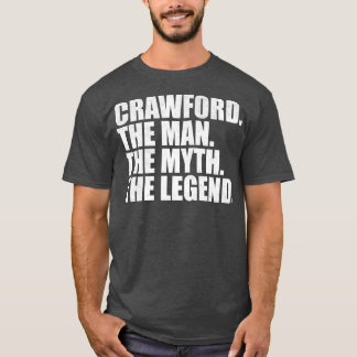 CrawfordCrawford Familienname Crawford Nachname Cr T-Shirt