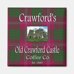 Crawfords Old Crawford Castle Coffee Co. Magnet