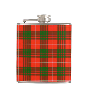Crawfordtartan-Flasche Flachmann
