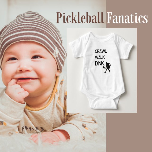 Crawl Walk Dink Baby Bodysuit Baby Strampler (Von Creator hochgeladen)