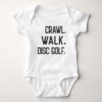Crawl Walk Disk Golf, Niedlicher Disk Golfer