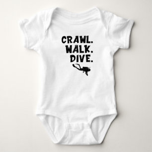 Crawl Walk Dive, Tauchendes Baby Strampler