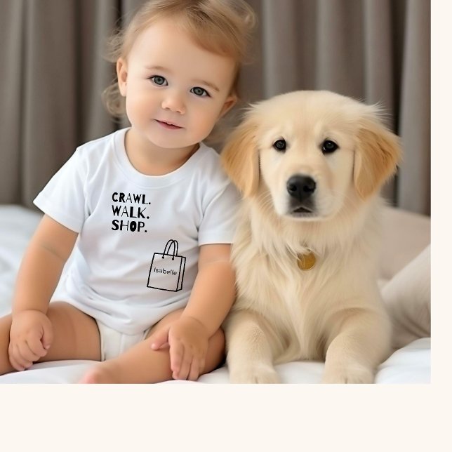 Crawl Walk Shop Personalisierter Babybodyanzug Baby Strampler (couldn't be cuter!)