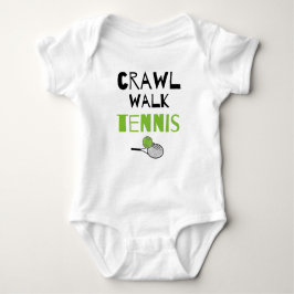 Crawl Walk Tennis Niedlich Little Tennis Buddy Baby Strampler