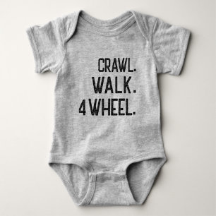 Crawl Walk Vier-Rad, Atv Baby Baby Strampler