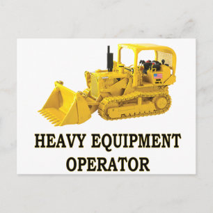 CRAWLER LOADER POSTKARTE