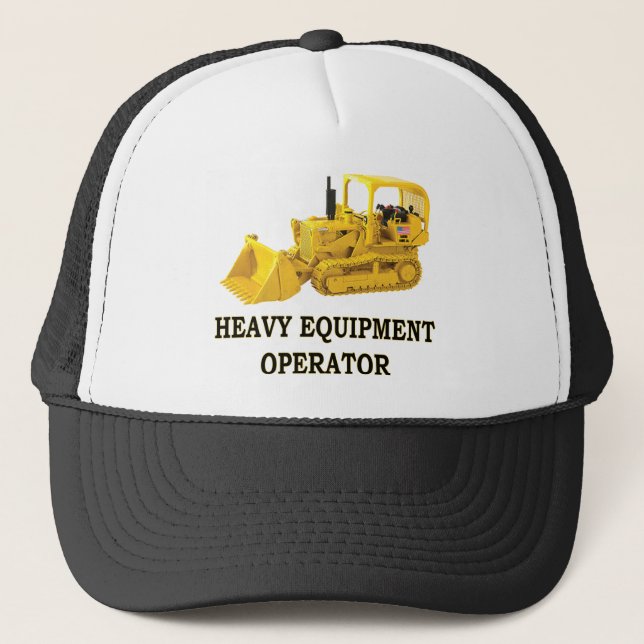 CRAWLER LOADER TRUCKERKAPPE (Vorderseite)