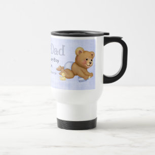 Crawling Teddy - New Dad of Boy - Anpassen Reisebecher