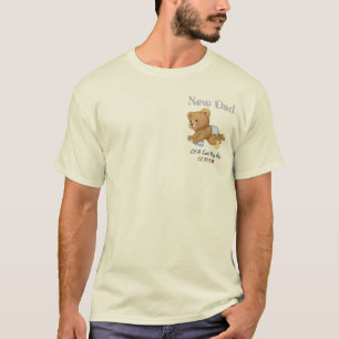 Crawling Teddy - New Dad of Boy - Anpassen T-Shirt