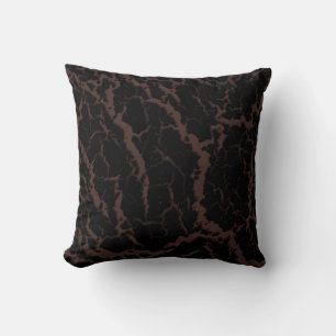 Crawn Space Lava - Brown Kissen