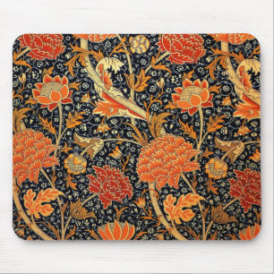 Cray, berühmtes Muster von William Morris Mousepad