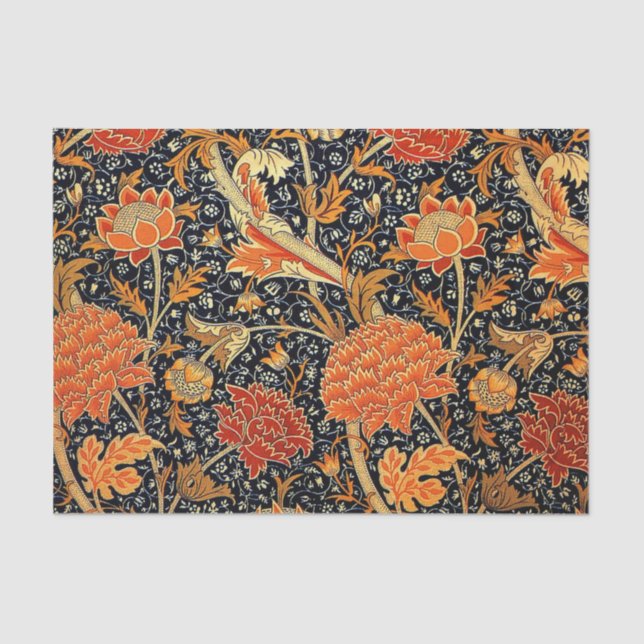 Cray, ein schönes William Morris-Design, Seidenpapier (Vorderseite)