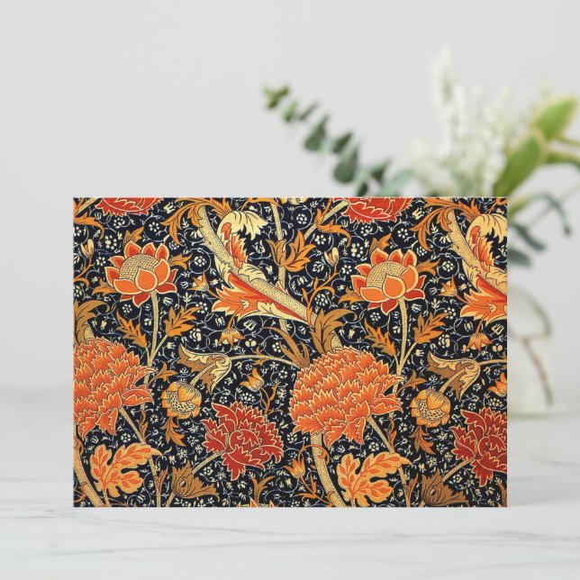 Cray, ein William Morris-Design, Karte (Stehend Vorderseite)