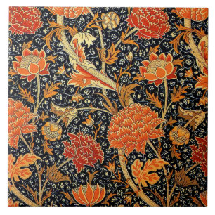 Cray, ein William Morris-Muster, Fliese