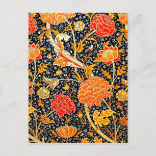 Cray Floral Postkarte