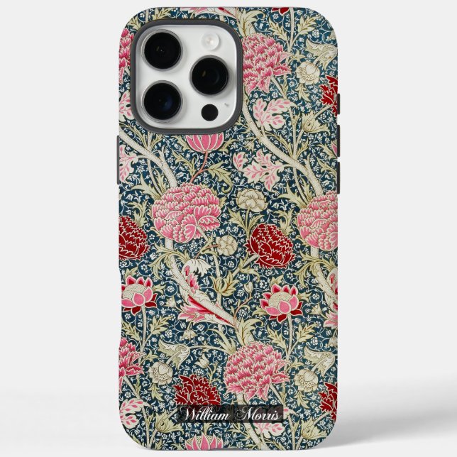 Cray Pattern - Blume & Blätter - William Morris Case-Mate iPhone Hülle (Rückseite)