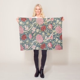 Cray Pattern (von William Morris) Fleecedecke