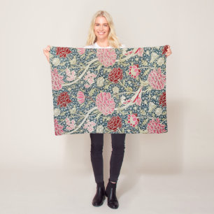 Cray Pattern (von William Morris) Fleecedecke