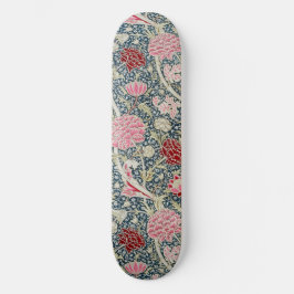 Cray Pattern (von William Morris) Skateboard