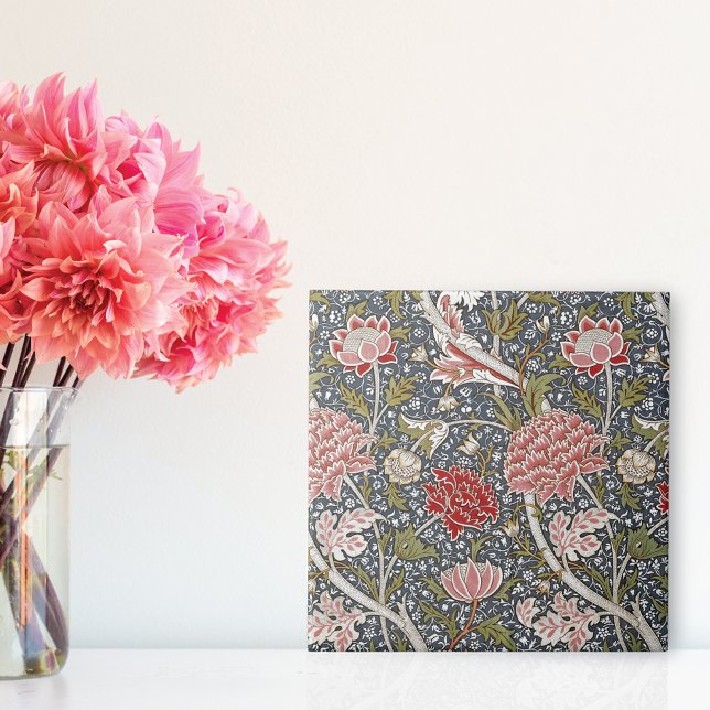Cray Textil Floral William Morris Fliese (Von Creator hochgeladen)