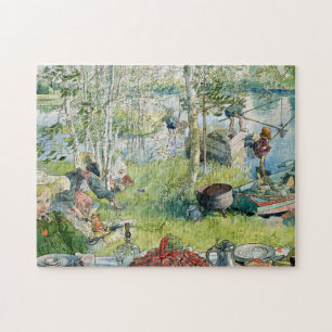 Crayfish, 1895 von Carl Larsson Puzzle