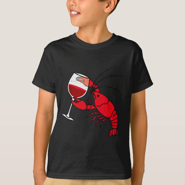 Crayfish Boil Party Funny Crawfish Lobster Seafood T-Shirt (Vorderseite)
