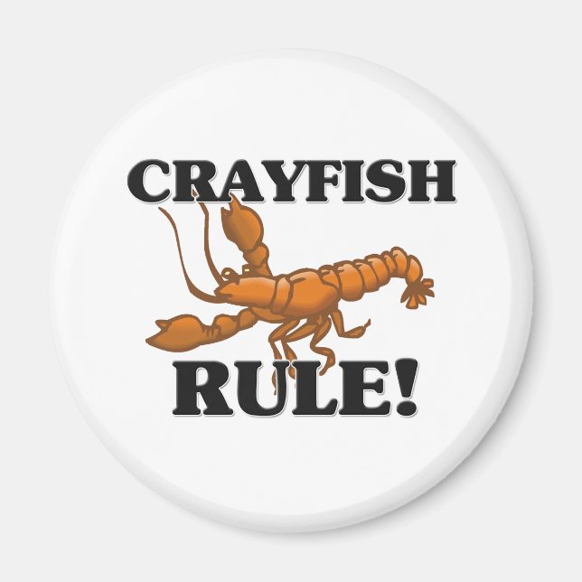 CRAYFISH-Regel! Magnet (Vorne)