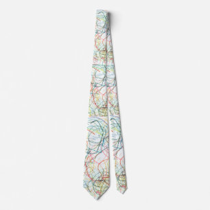 Crayon Art Krawatte