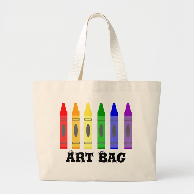 Crayon Artist Art Tasche (Vorne)