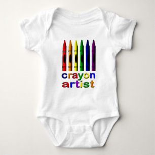 Crayon Artist Crayons Säugling Strampler